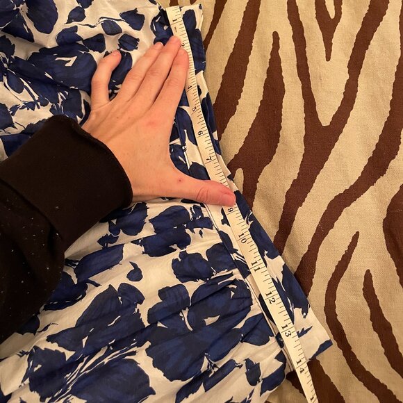 MaxMara Blue Floral Maxi Skirt - Picture 11 of 11